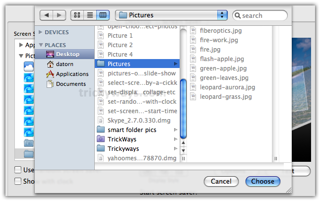 14-select-pictures-folder-from-computer-click-chose