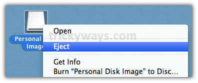 Create Password Protected Disk Image on Mac