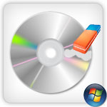 Erase rewritable cd or dvd in Windows 7