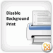 Disable Background Printing in Word 2010 / 2007