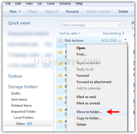 Transfer Emails as of  Outlook Express to Windows Live Mail | MS Windows