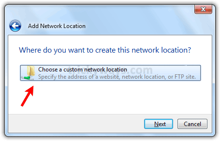 choose-a-network-location