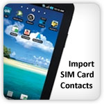 import sim card get in touch with  Galaxy Tab
