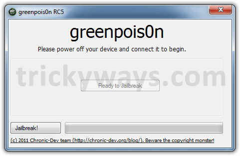 How to Jailbreak iPad 4.2.1 Untethered by means of  GreenPois0n RC5 [Windows] | iPad