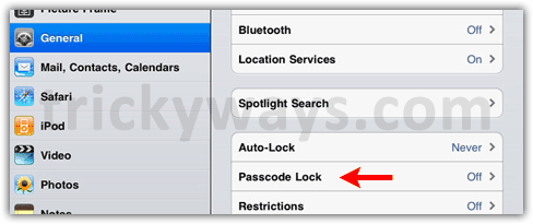 How to Set Password on iPad 2 | iPad