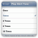 Set iPhone Messages Alerts to Repeat at Two Minutes Intervals