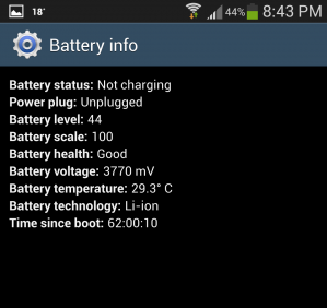 android battery health