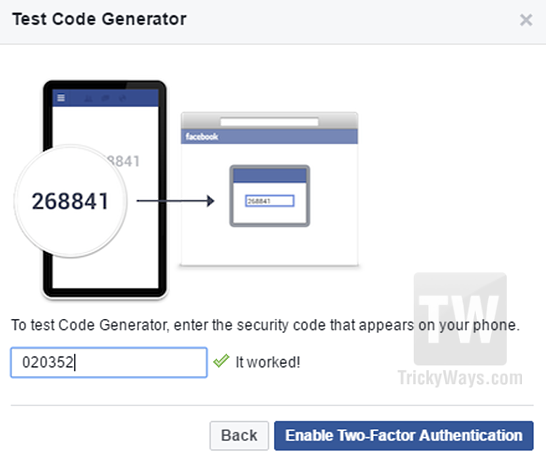How To Setup Two Factor Authentication Facebook