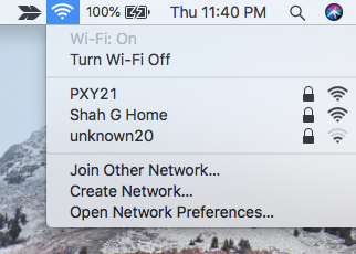connect to wifi on mac
