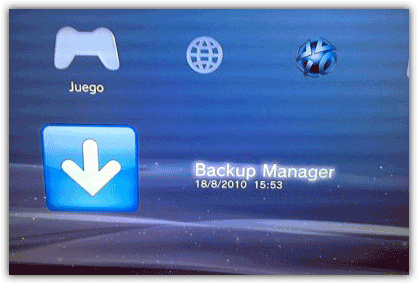 Backup manager