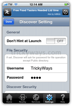 discover-settings