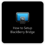 setup BlackBerry Bridge
