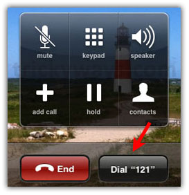 dial-extension-on-iPhone