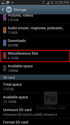 storage-space-miscellaneous-files-android