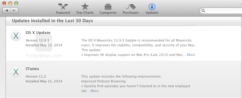 OS X 10.9.3 Update Available Mac, See How to Update and Download Links