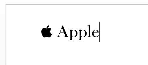 type-apple-logo-in-windows