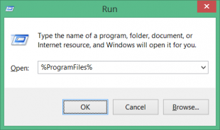 run command program files