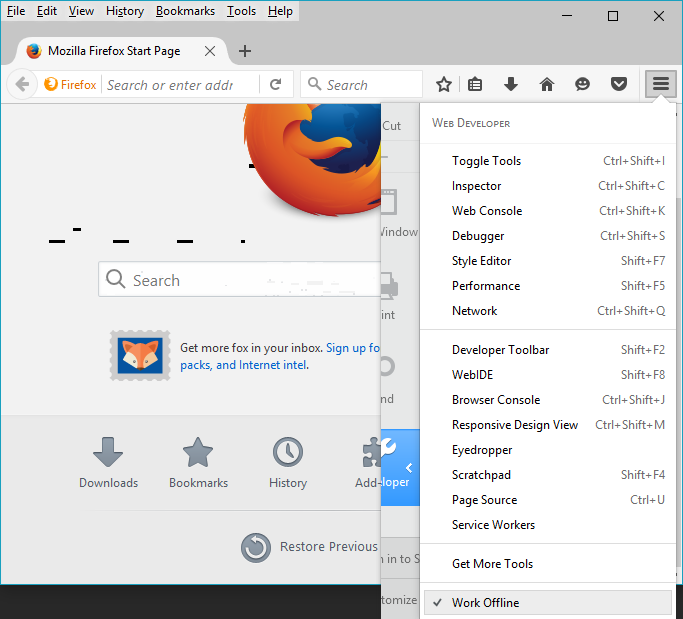 How to Enable Offline Browsing in Firefox