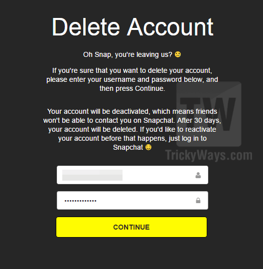 delete-snapchat-account