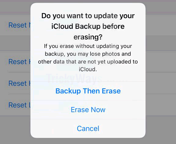 backup before erasing iphone ipad ipod touch