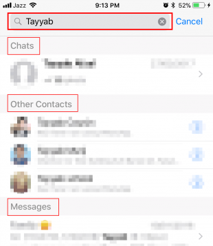 search-chat-contacts-and-message-whatsapp-iphone