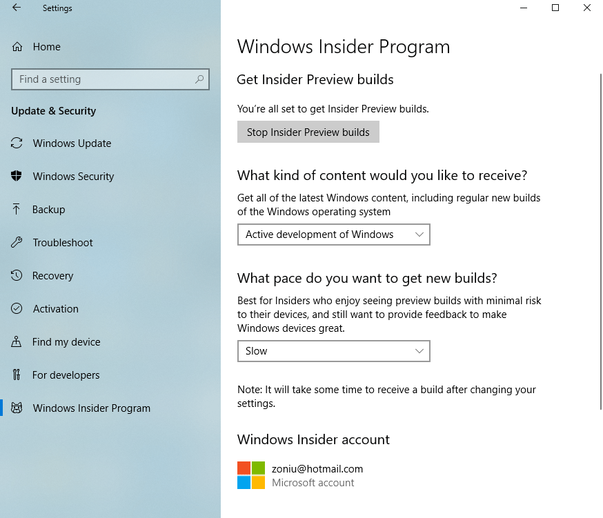 How to Opt-Out from Windows Insider Program and Stop ...
