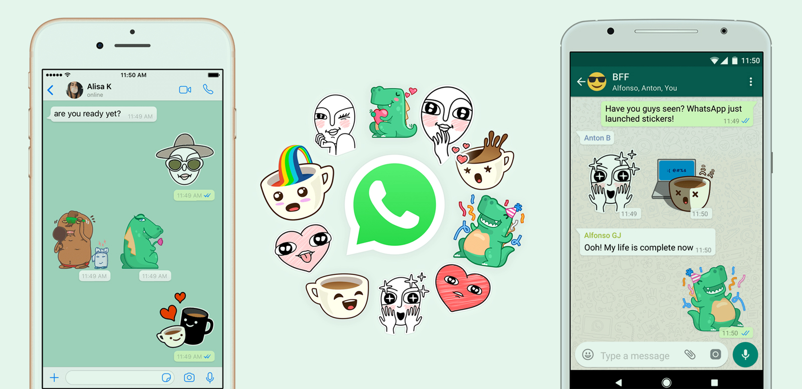Whatsapp stickers 