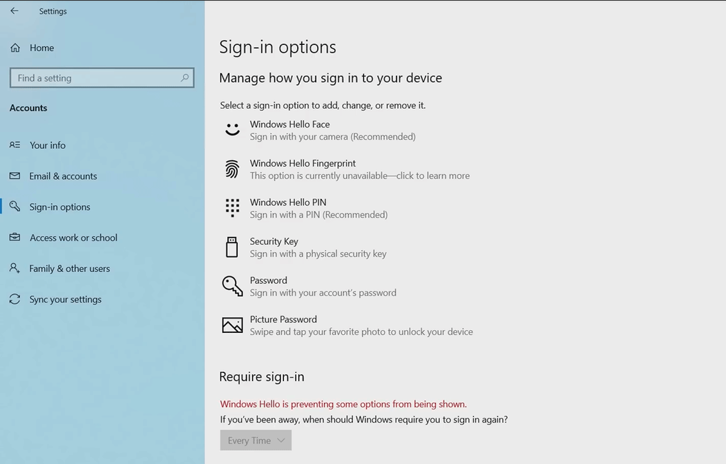 sing-in-options-windows-10-april-2019-update