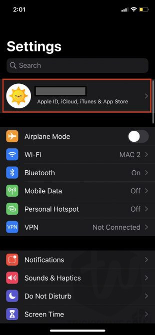 enable icloud for whatsapp - Apple ID