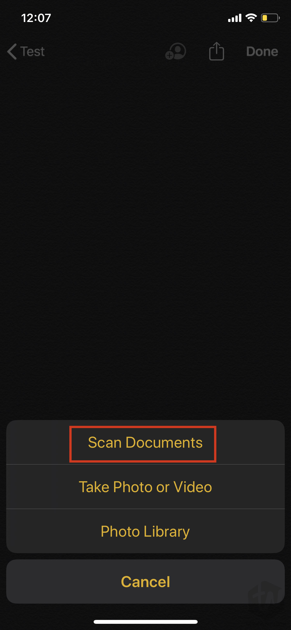 How To Scan Documents On IPhone IPad With Notes App IOS