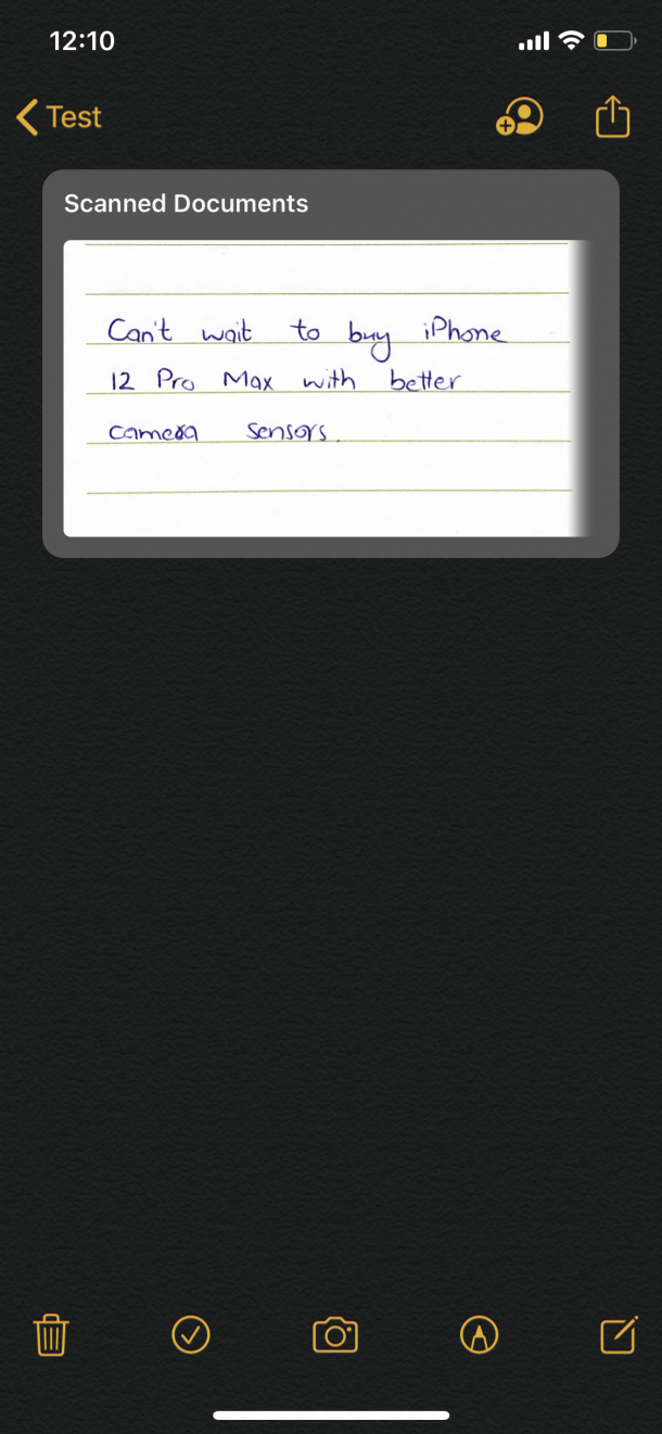How to Scan Documents on iPhone & iPad with Notes App – iOS