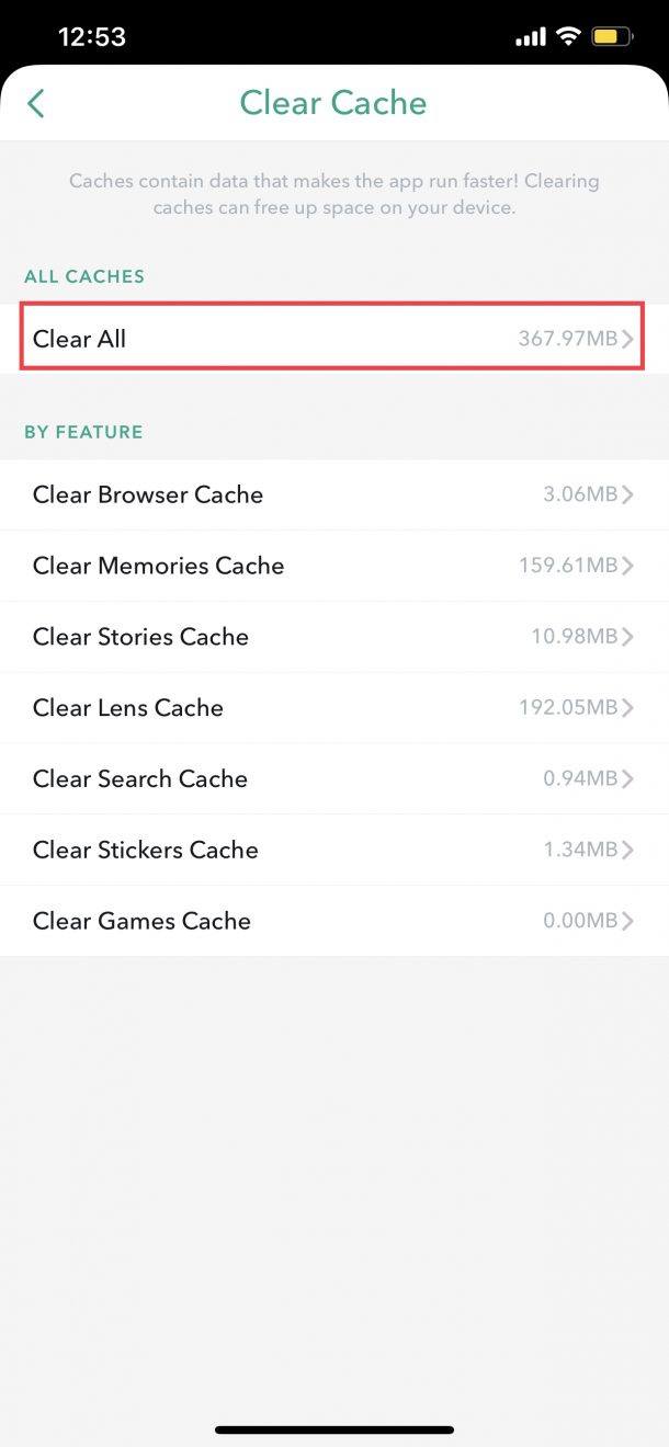How to Delete Snapchat Cache on iPhone / iPad iOS