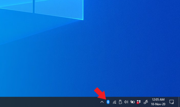 Bluetooth Icon Is Not Showing on Windows 10 in Taskbar / Notification