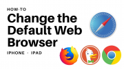 change default browser iphone ipad