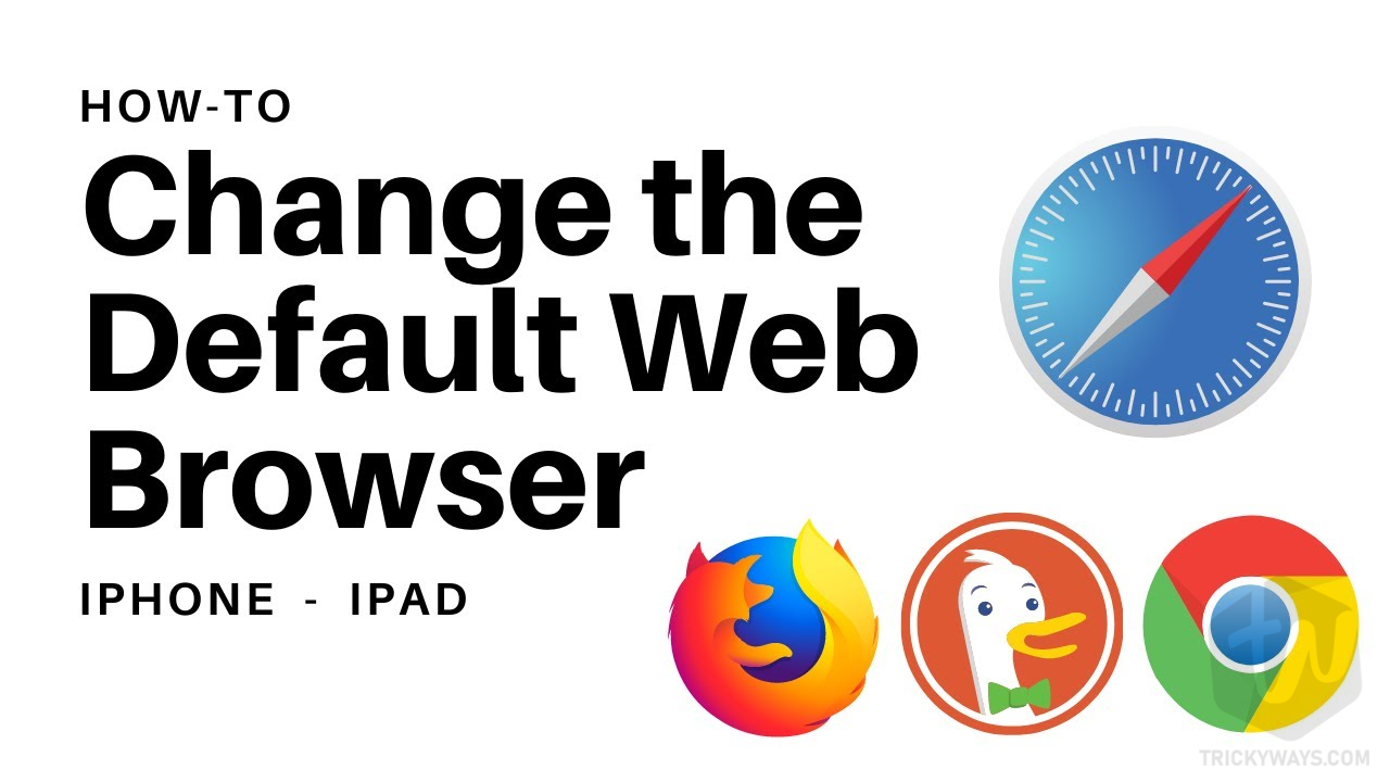 set safari as default browser on ipad