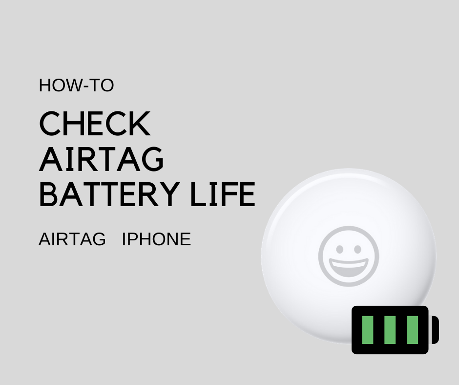 Check AirTag Battery Life