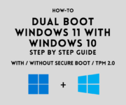 Dual Boot Windows 11 with Windows 10(1)