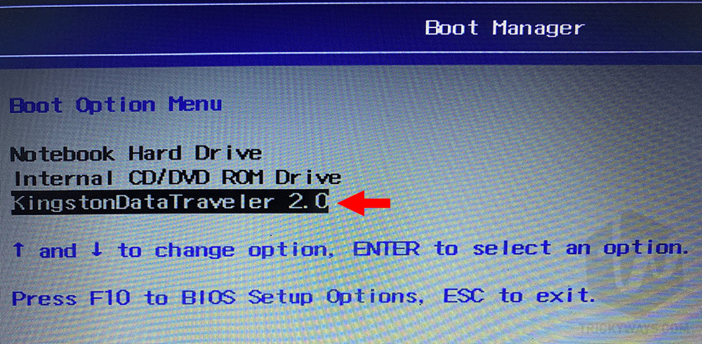 boot-menu-select-boot-able-usb-drive
