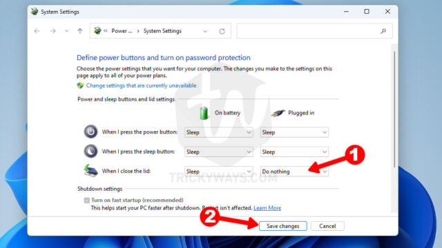 How to Keep Your Laptop On With The Lid Closed on Windows 11